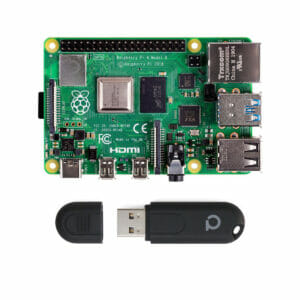 Raspberry Pi + ConBee II Stick + SD-Karte + Home Assistant